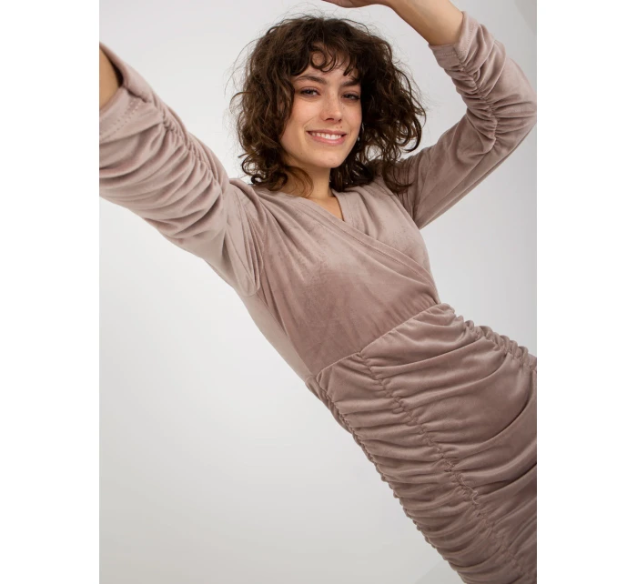 Šaty RP SK 8199.01 tmavě lila