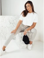 šedé dámské tepláky Dstreet model 21972385 - FashionStreet