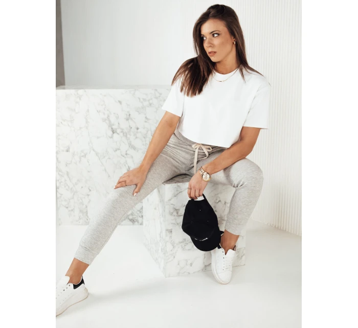 šedé dámské tepláky Dstreet model 21972385 - FashionStreet