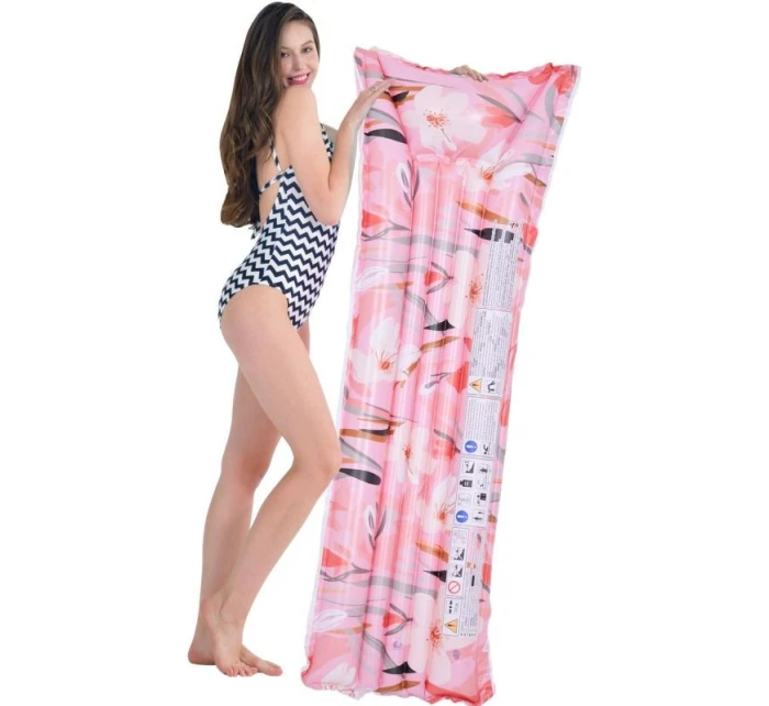 KVĚTINY PODLAHOVÁ MATERIÁLOVÁ 174x59x18CM 33258 růžová