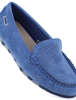 Dámské semišové polobotky modré model 22097287 - Potocki