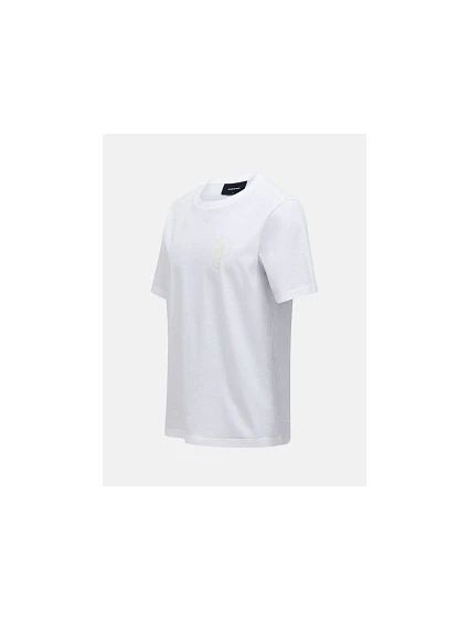 Pánské tričko PEAK PERFORMANCE M Original Graphic Tee, bílá barva