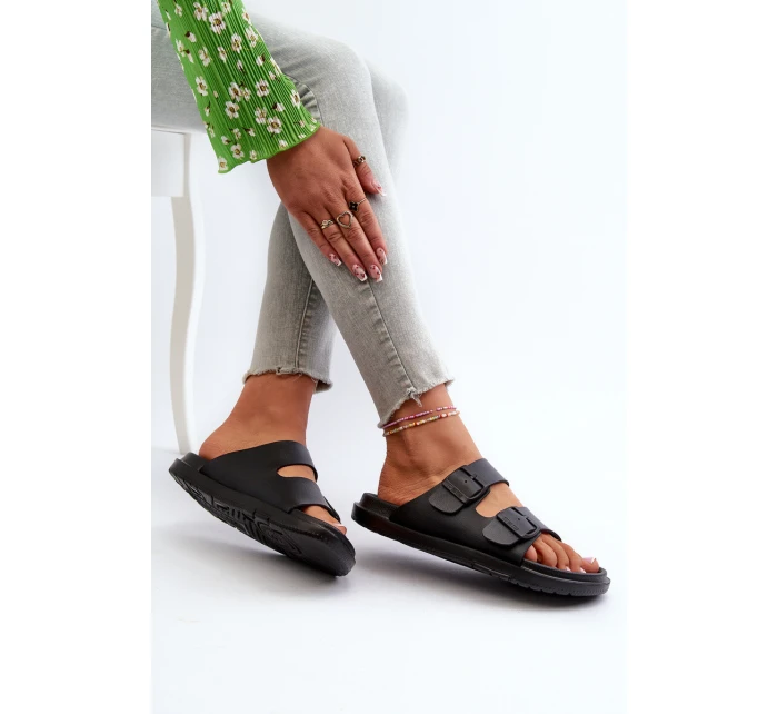 Lehké Pěnové Dámské Žabky S Big Star Černé model 21660710 - Big Star Shoes