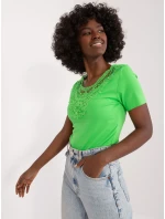 Bluzka PM BZ model 21153753 jasny zielony - FPrice Bluzka PM BZ model 21153753 jasny zielony - FPrice