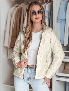 Dámská oboustranná přechodná bunda SYLVIAN bílá FashionStreet TY4862