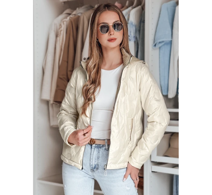 Dámská přechodná bunda bílá Dstreet model 21986740 - FashionStreet