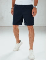FashionStreet pánské tmavě modré teplákové šortky SX2472