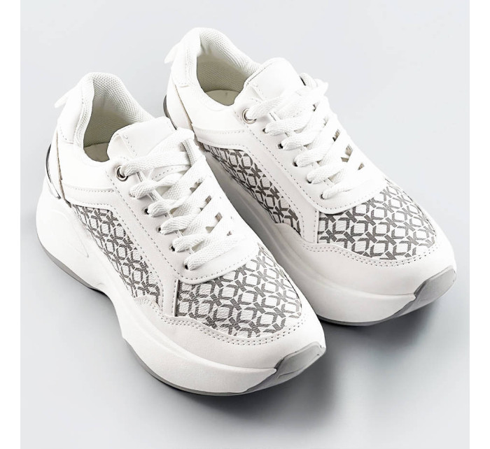 Bílé dámské sportovní boty (SG-137)