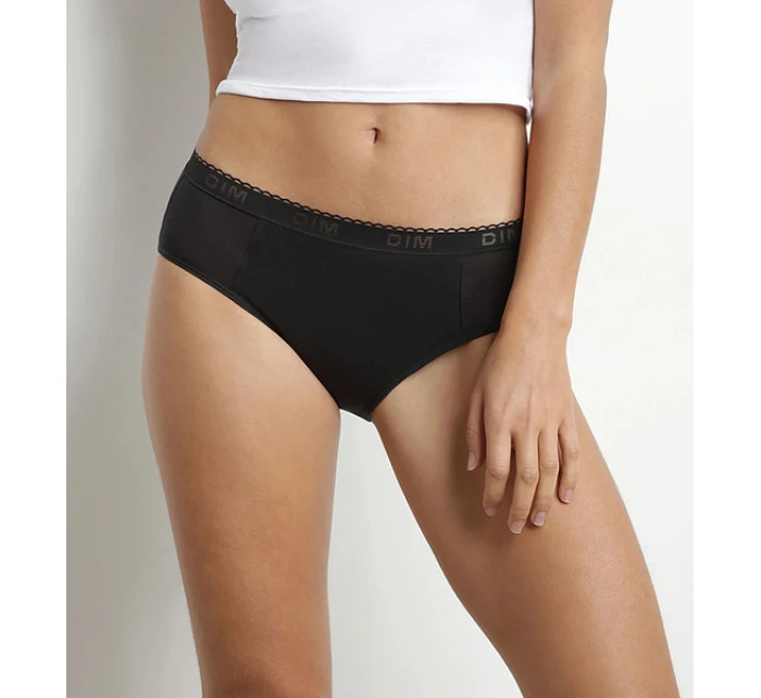 Dívčí menstruační kalhotky noční  BRIEF   černá model 21761248 - DIM