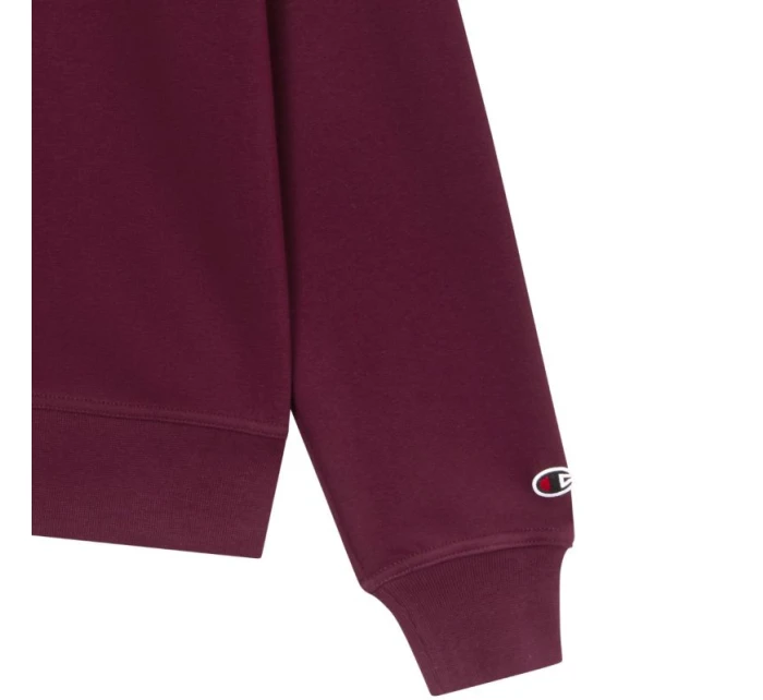 Pánská mikina Champion Crewneck Sweatshirt maroon 220272 RS522 pánské Pánská mikina Champion Crewneck Sweatshirt maroon 220272 RS522 pánské