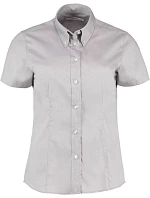 KK 701 Halenka Oxford s krátkým rukávem silver grey model 22420358 - Kustom Kit KK 701 Halenka Oxford s krátkým rukávem silver grey model 22420358 - Kustom Kit