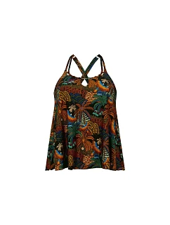 Style Mabel Top tankini - horní díl 8855-1 safari - RosaFaia