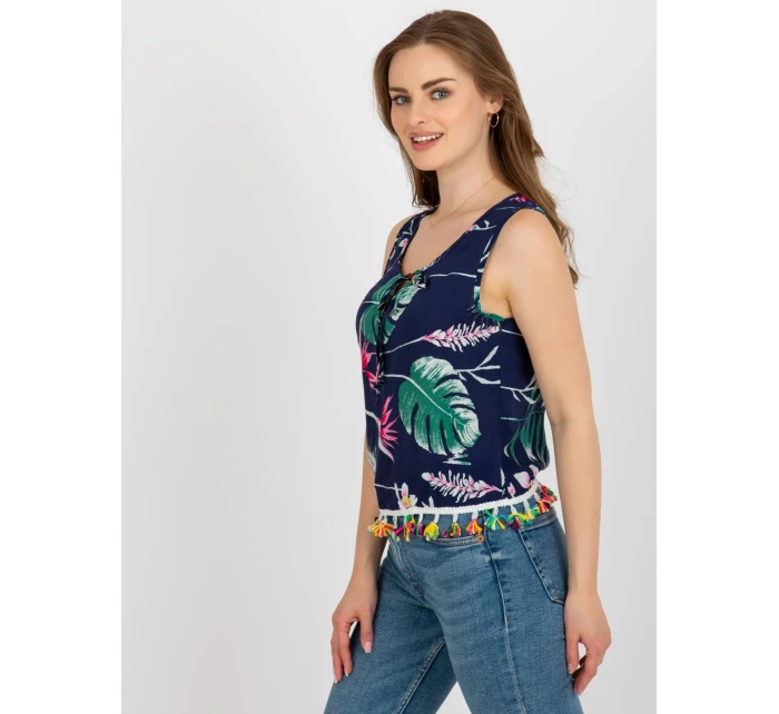 Halenka AT BZ 2401C.19 tmavě modrá