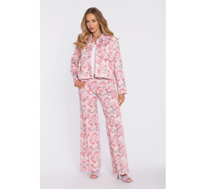 model 22040645 Bunda s knoflíky a klopami model 2 - Moe