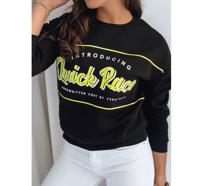 RACE dámská mikina černá Dstreet BY0825z