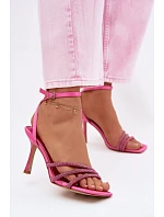 Sandály na podpatku  model 226921 Step in style