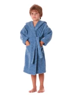 dětský župan Athena s kapucí dětské Denim světlý dětský župan Athena s kapucí dětské Denim světlý
