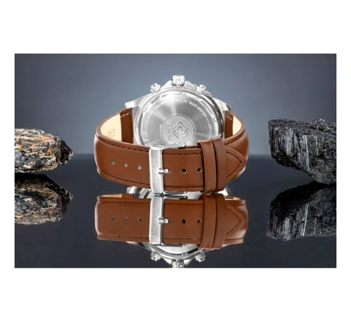 Pánské hodinky Giewont Chronograph Sapphire Brown Green GW3520-A6