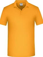 Daiber JN 874 Pánské pracovní bio piqué polo 02.0874 gold yellow