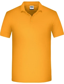 Daiber JN 874 Pánské pracovní bio piqué polo 02.0874 gold yellow