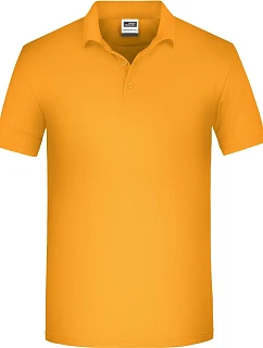 Daiber JN 874 Pánské pracovní bio piqué polo 02.0874 gold yellow