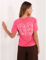 T shirt model 21799669 różowy - FPrice T shirt model 21799669 różowy - FPrice