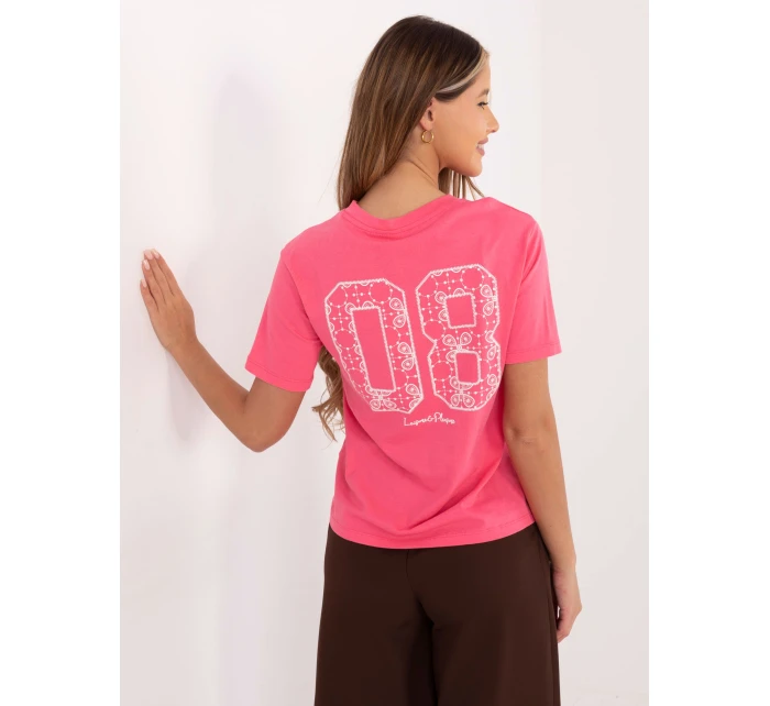 T shirt model 21799669 różowy - FPrice T shirt model 21799669 różowy - FPrice