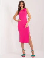 Sukienka DHJ SK model 19760162 fuksjowy - FPrice Sukienka DHJ SK model 19760162 fuksjowy - FPrice