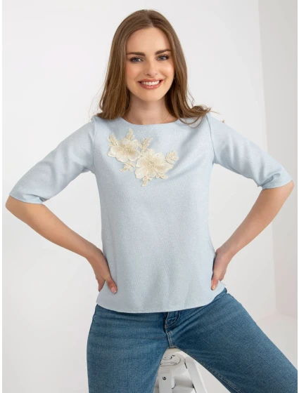 Halenka LK BZ 506609.77 světle modrá Halenka LK BZ 506609.77 světle modrá