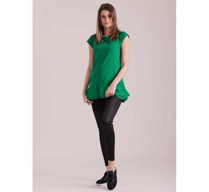 Tunika CZ SK model 14816999 zelená - FPrice Tunika CZ SK model 14816999 zelená - FPrice