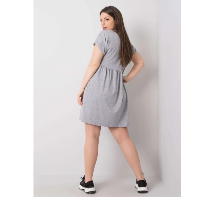 Šaty RV SK 6292.09P šedá