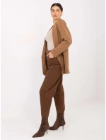 Spodnie jeans SP  brązowy model 21791108 - FPrice