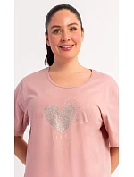 Dámská noční košile s krátkým rukávem Love
