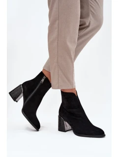 Boty na podpatku  model 216831 Step in style