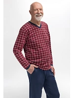 Pánské pyžamo model 22218028 402 dł/r 3XL4XL - MARTEL Pánské pyžamo model 22218028 402 dł/r 3XL4XL - MARTEL