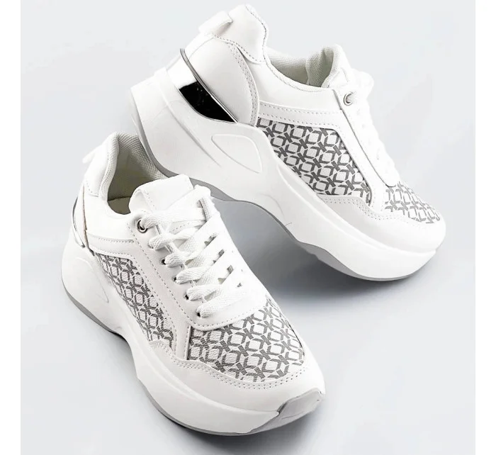 Bílé dámské sportovní boty model 17280985 - Mix Feel