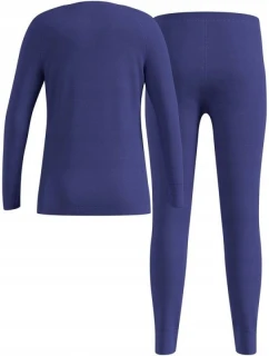 Termoaktivní prádlo - Odlo Set dlouhý MERINO 200 velikost 140cm Modrá