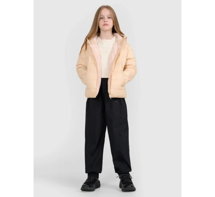 Dívčí péřová bunda se syntetickou výplní 4F 4FJRAW25TDJAF0816-83S Dívčí péřová bunda se syntetickou výplní 4F 4FJRAW25TDJAF0816-83S