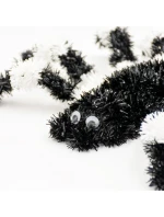 DEKORATIVNÍ FIGURKA HALLOWEENSKÝ PAVOUK BÍLÁ