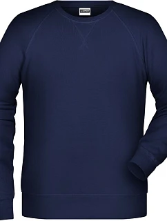 Pánská raglánová mikina 02. navy model 22415586 - Daiber