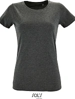 SOL'S Regent Fit Women Dámské tričko "Slim Fit" 25.2758 charcoal melange