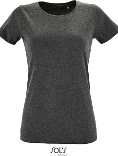 SOL'S Regent Fit Women Dámské tričko "Slim Fit" model 22523343 charcoal melange