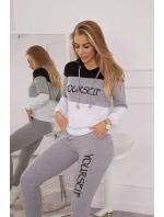 Sada s potiskem Sama černá+šedá Sada s potiskem Sama černá+šedá