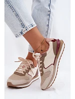 Dámské Sportovní Sneakers Béžové model 22107478 - McArthur Dámské Sportovní Sneakers Béžové model 22107478 - McArthur