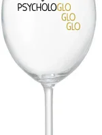 MOJE PSYCHOLOGLOGLOGLO - čirá sklenice na víno 350 ml