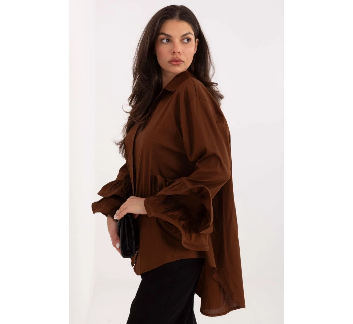 Košile s dlouhým rukávem  model 222314 Italy Moda