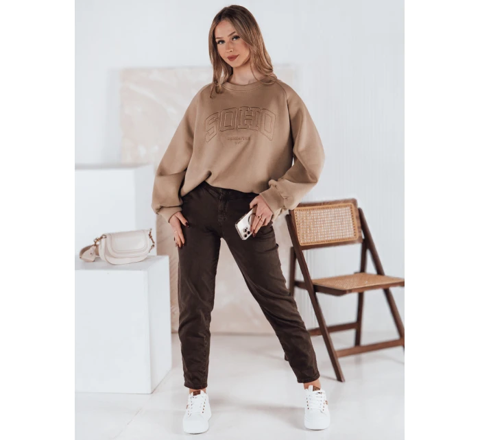 Dámské džínové kalhoty STREETSTYLE hnědé FashionStreet UY2393