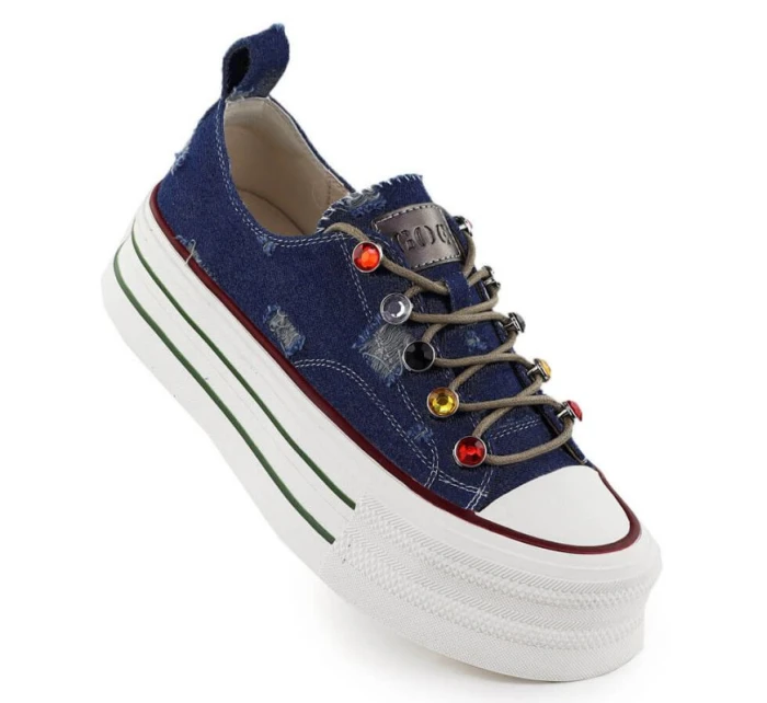 Džínové tenisky Goe W RR2N4103 INT2100