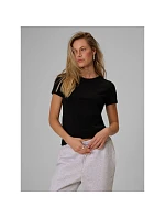 Dámské jednobarevné tričko slim model 22541629 - 4F Dámské jednobarevné tričko slim model 22541629 - 4F