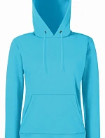Fruit of the Loom Classic Lady-Fit Hooded Sweat Dámská mikina s kapucí 16.2038 azure blue